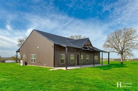 texas metal house overlook hunter|Flatwoods, Texas Metal Home by HL Custom Homes .